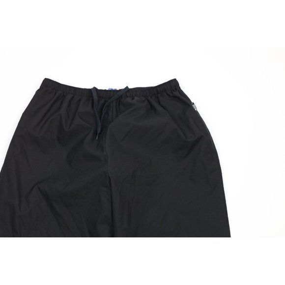 Vintage 90s InSport Mens Large Waterproof Cuffed Joggers Jogger Pants Black USA - Picture 2 of 12